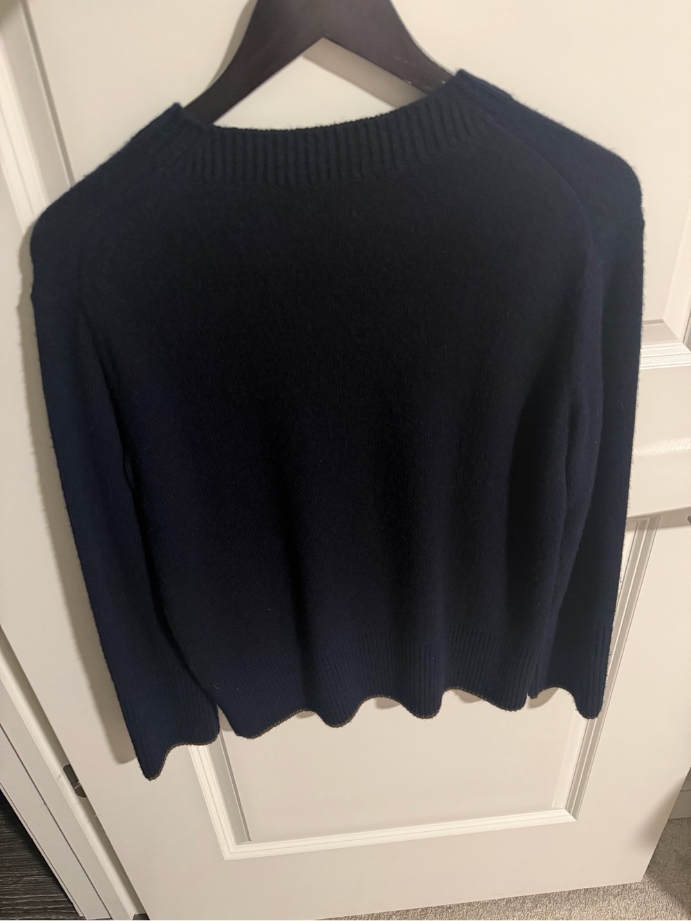 Vince Navy Crewneck Sweater - Picture 2 of 9